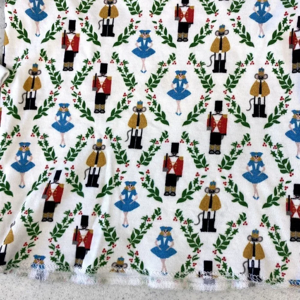 Roller Rabbit Nutcracker Cotton Long John Pajamas 2